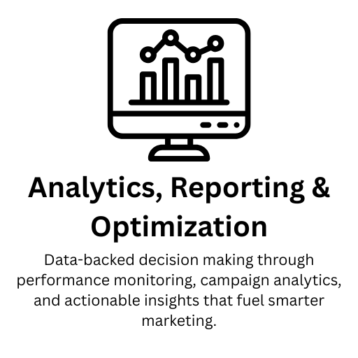 Analytics, Reporting & Optimization